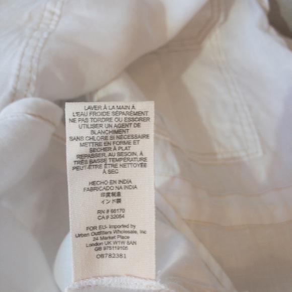 Linen Dress Free People Meet Me Halfway Linen Shirt Dress - Picture 12 of 16